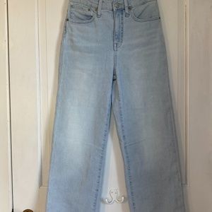 J Crew Wide Leg Jeans